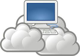 clouds with computer